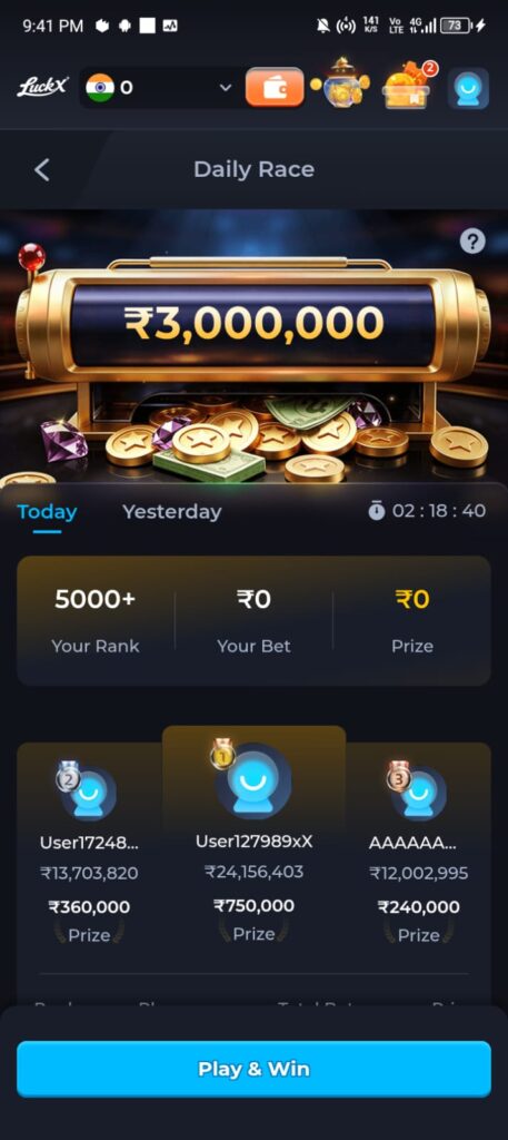 LUCKX Game